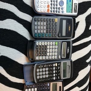 Calculators $20 each 2 for $35 great quality